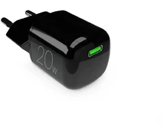 Puro Elektrik Puro 20W GaN USB-C Wall Charger - Juodas