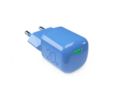 Puro Elektrik Puro 20W GaN USB-C Wall Charger - Mėlyna