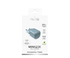 Puro Elektrik Puro 20W GaN USB-C Wall Charger - Žalias