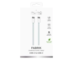 Puro Elektrik Puro Fabrik USB-C - USB-C Cable 1.5m 60W 480mbps - Mėlyna