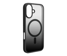 Silikoninis Puro Gradient MagSafe Apple iPhone 16 – dėklas telefonui juodos spalvos