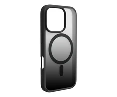 Silikoninis Puro Gradient MagSafe Apple iPhone 16 Pro Max – dėklas telefonui juodos spalvos