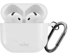 Dėklas Puro Icon Case for AirPods 4 - Baltas