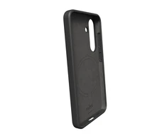 Puro Icon Mag Silicone with MagSafe Samsung Galaxy S25 – dėklas telefonui juodos spalvos