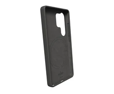 Puro Icon Mag silikoninis dėklas su MagSafe skirtas Samsung Galaxy S25 Ultra – juodos spalvos
