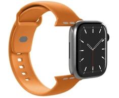 Puro Icon Silicone Strap for Apple Watch 44 / 45 / 46 / 49 mm – Oranžinis
