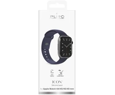 Puro Icon Strap for Apple Watch 44/45/46/49mm – Navy Mėlyna