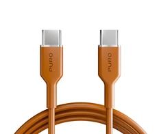 Puro ICON USB-C - USB-C Cable 1.5m - Oranžinis