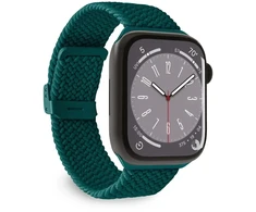 Puro ”LOOP” Elasticized Nylon apyrankė Apple Watch 42-44-45-49mm žalios spalvos