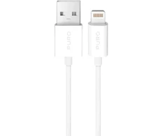 Puro TPE 12W USB-A – Lightning kabelis 3m – baltos spalvos