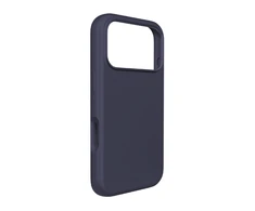 Puro Pure Icon Mag Pro Liquid Silikoninis dėklas for iPhone 17 Pro Max, MagSafe Compatible, with Camera Protection and Aluminum Mygtukai - Dark Mėlyna