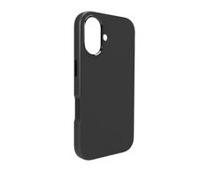 Puro Pure Icon Mag Pro Liquid Silicone dėklas skirtas Apple iPhone 17, MagSafe Compatible, with Camera Protection and Aluminum Mygtukai – juodos spalvos