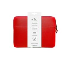 Puro Slim Pocket 13" Nešiojamas kompiuteris Bag - Raudona