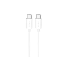 Puro TPE 25W USB-C – USB-C 3m kabelis – baltos spalvos