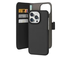 SBS Puro Wallet Detachable – 2in1 dėklas Apple iPhone 15 Pro Max juodos spalvos