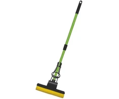 Push-button brush MOP AZUR