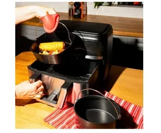 Pyrex Metal baking dish for deep fryer 22x21xh7.5cm