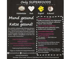 QCHEFS Dantų dribsniai katėms 80 g