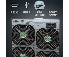 Qoltec Atsarginis maitinimo šaltinis UPS 3 fazių | 10kVA | LCD | EPO | USB | SNMP | On-line | Aukšto dažnio