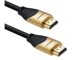 Qoltec HDMI v2.1 kabelis itin didelio greičio 8K | 60Hz | 28AWG | auksinis | 2 m