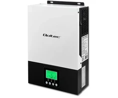 Qoltec Hybrid Solar Inverter Off-Grid 3kVA | 2.4kW | 80A | MPPT | AGM GEL | Sinus