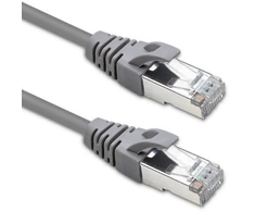 Tinklo laidas Kabelis sujungimo ftp cat5e 2 x rj-45 3 m didelis greitis auksinis ekranuotas Qoltec