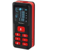 „Qoltec Precision“ skaitmeninis lazerinis atstumo matuoklis su elektroniniu nivelyru | su LCD ekranu | 120 m