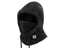 Qunature Arctic Velvet Ski Balaclava Size L – juodos spalvos