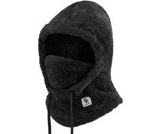 Qunature Arctic Velvet Ski Balaclava Size L - Juodas