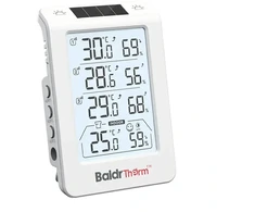 Rainpoint BALDRTHERM B0598 3-Channel Thermohygrometer with Automatic Backlight