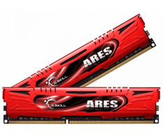 RAM G.Skill Ares, DDR3, 16 GB, 1600MHz, CL9 (F3-1600C9D- 16GG)