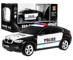 Ramiz 1:24 R/C licencijuotas policijos automobilis Bmw X 6 Juodas Police