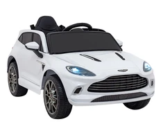 Triton Vaikiškas elektrinis Aston Martin DBX automobilis su nuotoliniu valdymu, 3 greičiai, nuo 3 metų, juodas odinis sėdynė