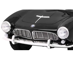 Ramiz Autko BMW 507 Retro elektryczne vaikams Juodas Roadster
