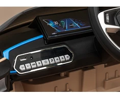 Elektrinė mašina vaikams BMW I4 aukso spalvos