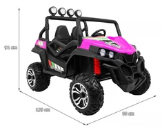 Ramiz Elektrinis Buggy Grand Lift 4x4, Rožinė