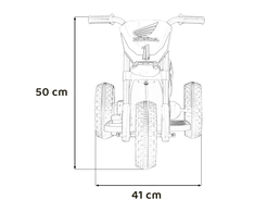 Ramiz Elektrinis motociklas Honda Cross CRF 450R, Žalias
