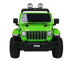 Ramiz Elektromobilis Jeep Wrangler Rubicon, Žalias