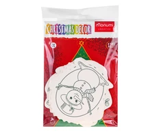Jokomisiada Christmas medžio hangers coloring page