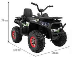 Ramiz Elektrinis keturratis ATV Desert, Moro