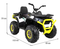 Ramiz Elektrinis keturratis ATV Desert, Baltas