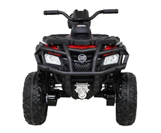 Ramiz Keturratis XT-Speed vaikams Raudona + 4x4 pavara + EVA + lėtas užvedimas + radijas MP3 + LED