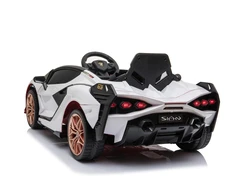 Triton Elektromobilis Lamborghini SIAN, Baltas