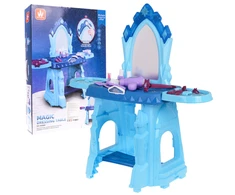 Triton Mėlyna Mėlyna Princess Dressing Table + priedai