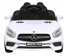 Ramiz Elektrinė mašina vaikams Mercedes Benz AMG SL65 S baltos spalvos