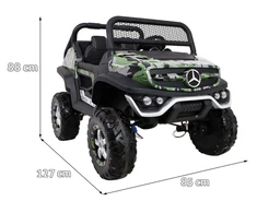 Ramiz Elektromobilis Mercedes Benz Unimog 4x4, Moro