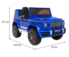 Ramiz Mėlyna Elektromobilis Mercedes AMG G63, Mėlyna