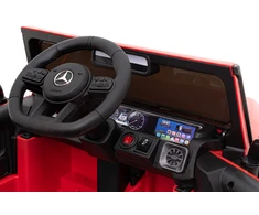 Ramiz Elektrinė mašina vaikams Mercedes G63 raudonos spalvos