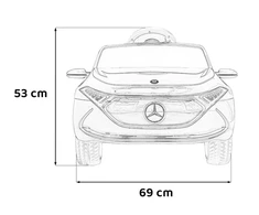 Elektrinė mašina vaikams Mercedes Benz AMG EQA baltos spalvos