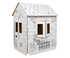 Neo Pilot House XXL with horses 3D knyga spalvinimui vaikams